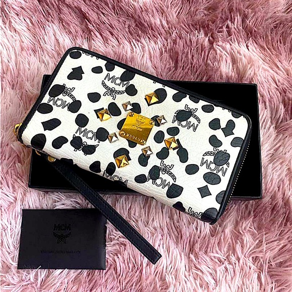 MCM Handbags - MCM X Loveless Studded Long Wallet with box and COA